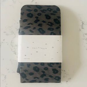 Anthropologie Hansel Basel Cheetah Opaque Tights